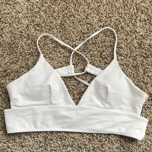 White Bikini Top
